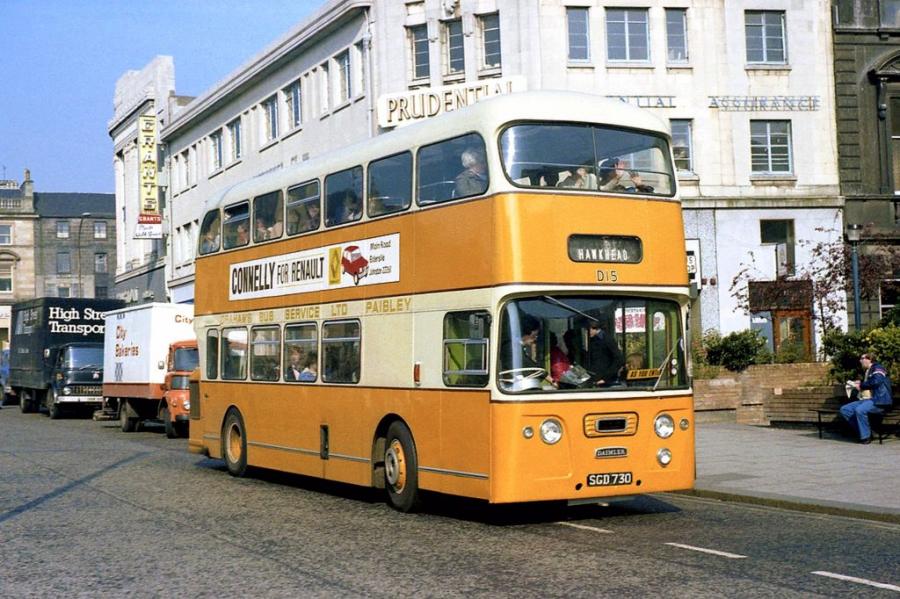  Daimler Fleetline CRG6LX Alexander (H44/34F) 1963 года  (фото 1 из 1)